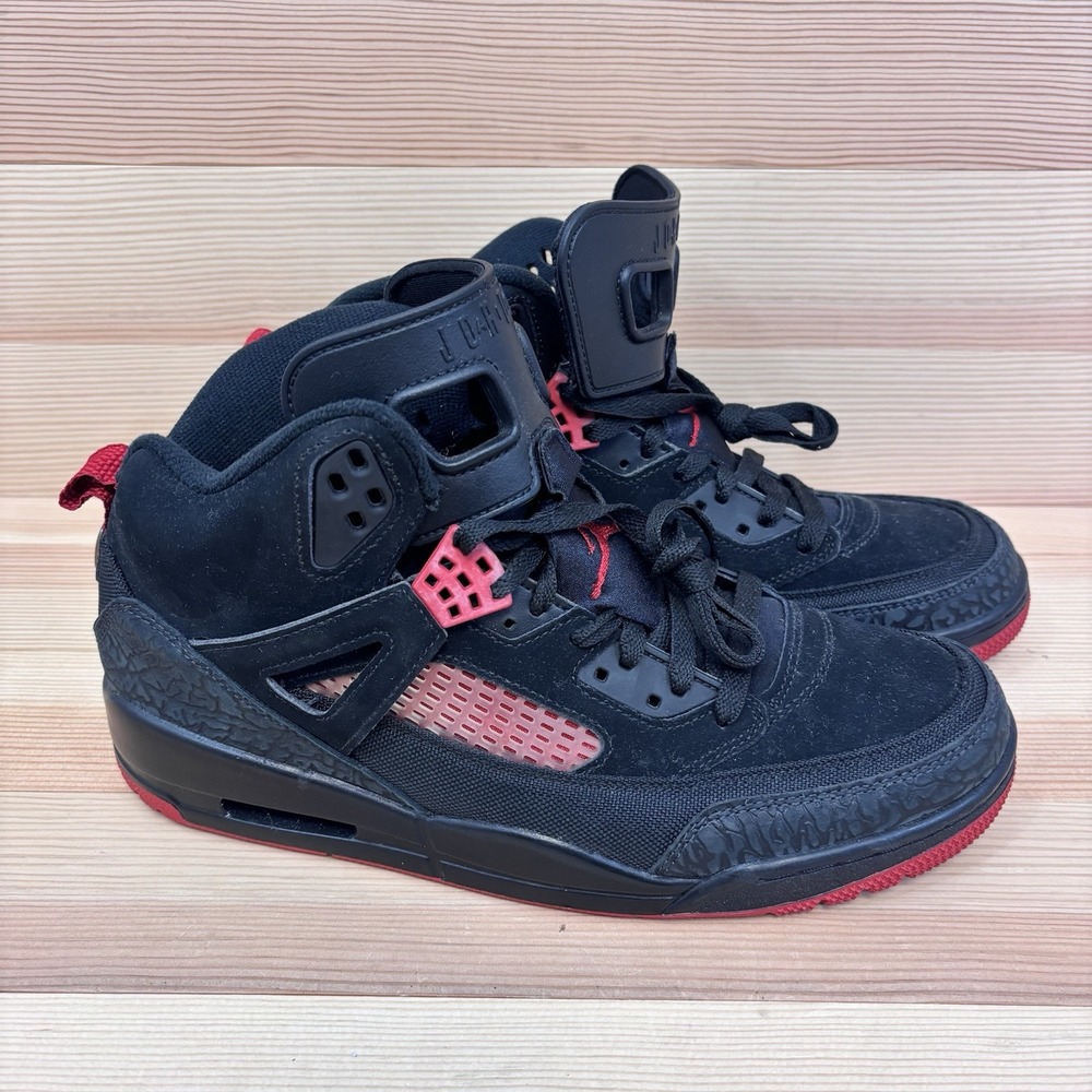 Nike Air Jordan Spizike Anthracite Gym Basketball Men's Size 11 Black Red 2018